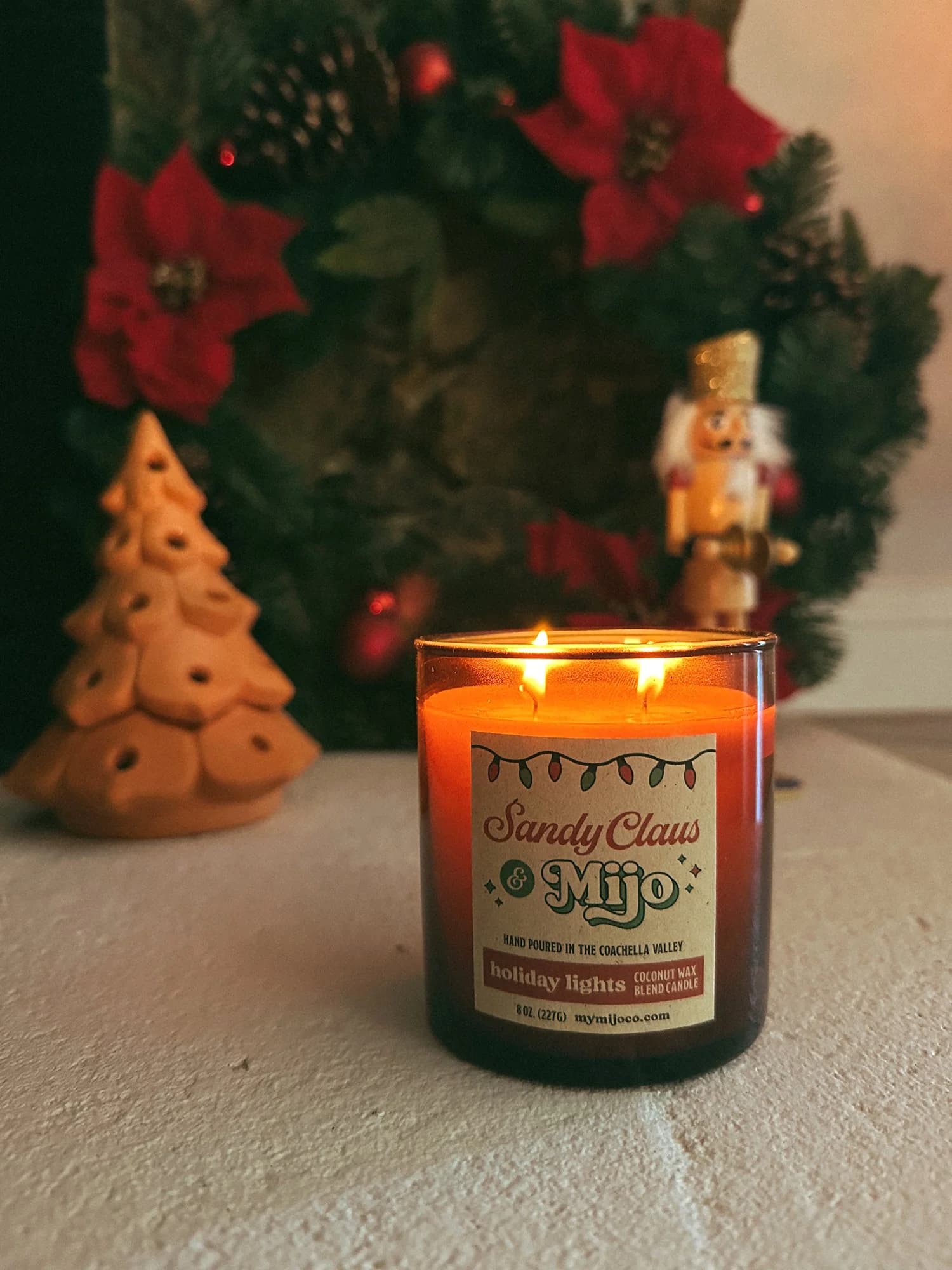 Holiday Lights Candle by Mijo Candle Co.